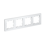 4-постовая рамка, универсальная Systeme Electric AtlasDesign, Лотос