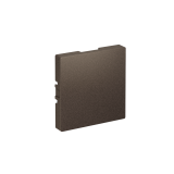 ЗАГЛУШКА без суппорта для многопостовых рамок Systeme Electric AtlasDesign, Мокко