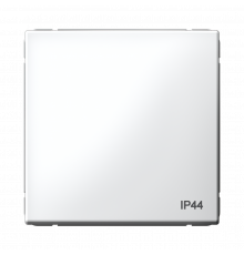 1-клавишный ПЕРЕКЛЮЧАТЕЛЬ IP44, 10АХ, механизм Systeme Electric ArtGallery, Белый