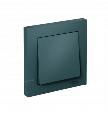 1-клавишный ВЫКЛЮЧАТЕЛЬ, сх.1, 10АХ, в сборе Systeme Electric AtlasDesign, Изумруд