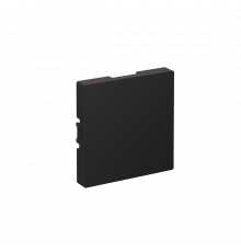 ЗАГЛУШКА без суппорта для многопостовых рамок Systeme Electric AtlasDesign, Карбон