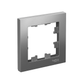 1-постовая рамка Systeme Electric AtlasDesign, Сталь