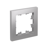 1-постовая рамка Systeme Electric AtlasDesign, Алюминий