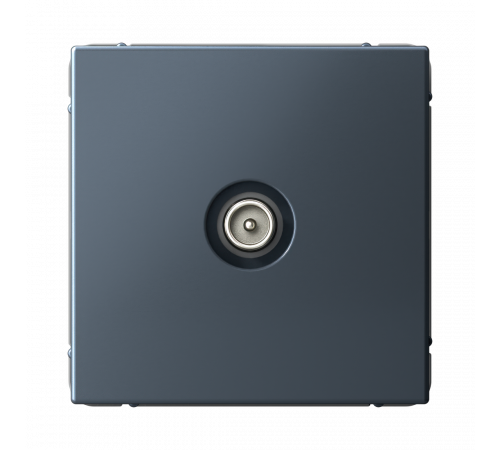 TV РОЗЕТКА проходная 4DB, механизм Systeme Electric ArtGallery, Грифель