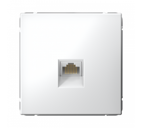 РОЗЕТКА компьютерная RJ45, кат. 6A, механизм Systeme Electric ArtGallery, Белый