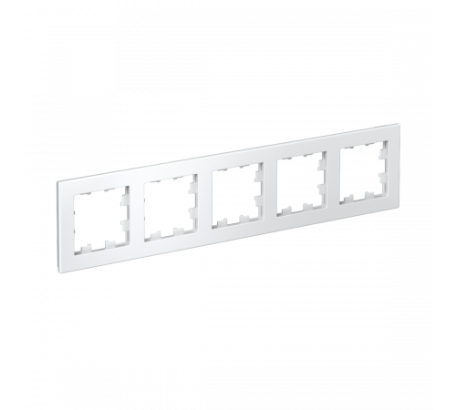 5-постовая рамка, универсальная Systeme Electric AtlasDesign, Белый