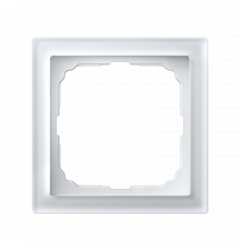 1-постовая рамка, ОРГАНИЧЕСКОЕ СТЕКЛО Systeme Electric ArtGallery Pure, Белый