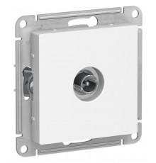 TV РОЗЕТКА проходная 4дБ, механизм Systeme Electric AtlasDesign, Лотос