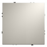 Переключатель S70, одноклавишный, без подсветки, цвет - кашемир