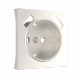 Накладка для розетки USB Werkel, перламутровый рифленый