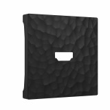 Накладка для розетки HDMI Werkel, hammer черный