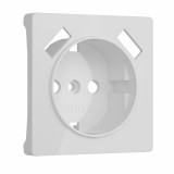 Накладка для розетки USB Werkel, белый акрил