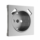 Накладка для розетки USB Werkel, серебряный матовый
