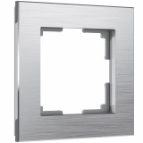 1-постовая рамка Werkel Aluminium, алюминий