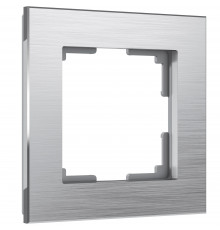 1-постовая рамка Werkel Aluminium, алюминий