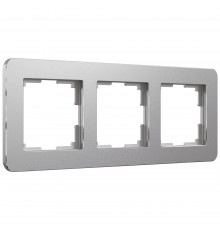3-постовая рамка Werkel Platinum, алюминий