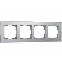 4-постовая рамка Werkel Aluminium, алюминий