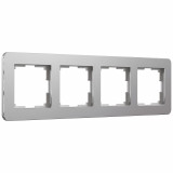 4-постовая рамка Werkel Platinum, алюминий