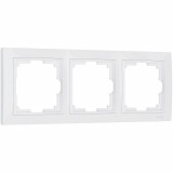 3-постовая рамка Werkel Snabb Basic, белый