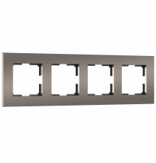 4-постовая рамка Werkel Slab, бронза софт