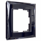 1-постовая рамка Werkel Diamant, черный