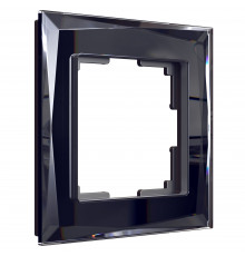 1-постовая рамка Werkel Diamant, черный