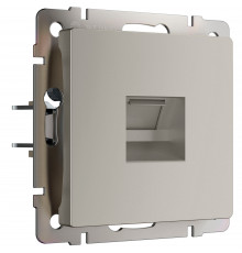 Розетка Ethernet RJ-45 Werkel, дымчатый