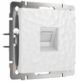 Розетка Ethernet RJ-45 Werkel, hammer белый