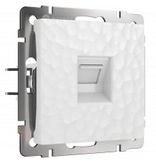 Розетка Ethernet RJ-45 Werkel, hammer белый