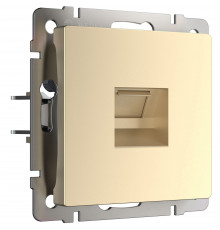 Розетка Ethernet RJ-45 Werkel, шампань