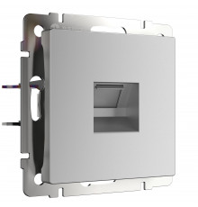 Телефонная розетка RJ-11 Werkel, серебряный