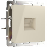 Телефонная розетка RJ-11 Werkel, слоновая кость