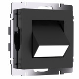 Поворотная встраиваемая LED подсветка Turn Werkel, черный матовый